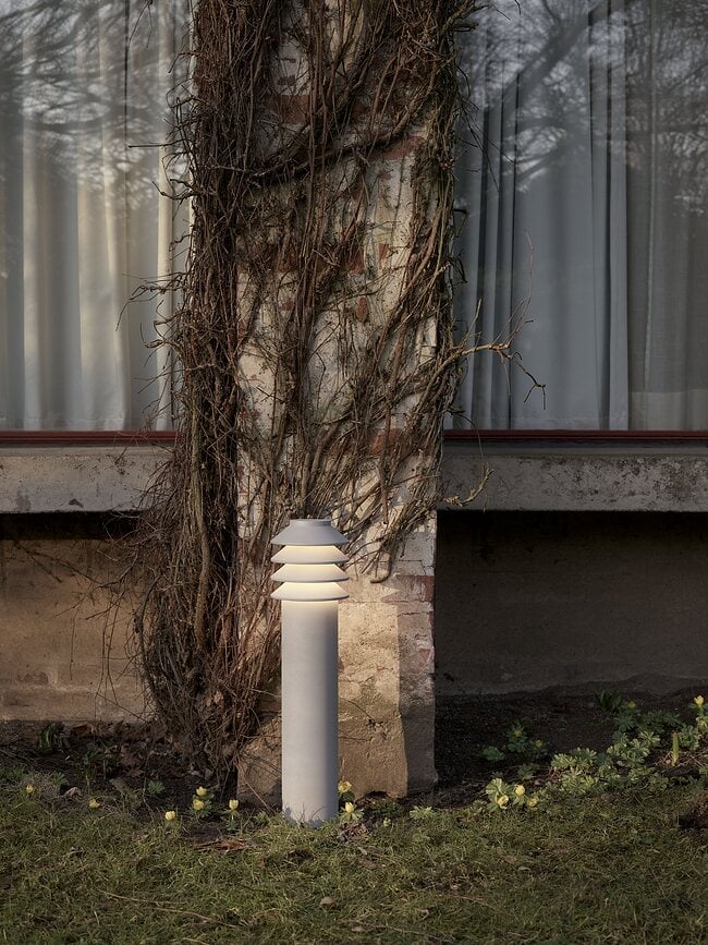 Bysted Vrtna Svjetiljka LED 2700K L smeđa s klinom bez adaptera