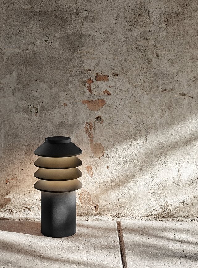 Bysted Vanjska Svjetiljka LED 4000K S siva sa sidrenim pričvršćivanjem i adapterom