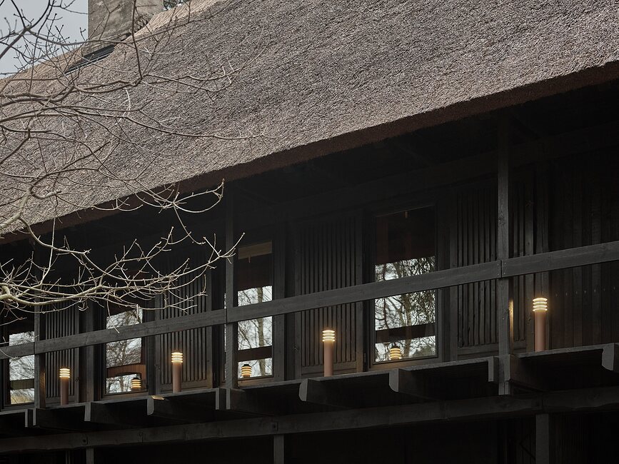 Bysted Lampe de Jardin LED 2700K L, marron, avec piquet de fixation, sans adaptateur