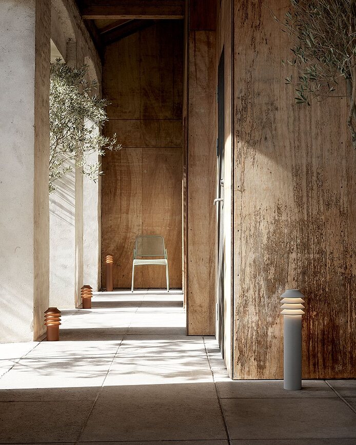 Bysted Vrtna Lampa LED 4000K L siva s osnovnim postoljem i adapterom