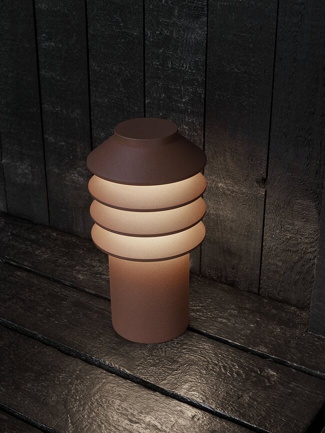 Bysted Vrtna Lampa LED 4000K S siva s kolcem i adapterom