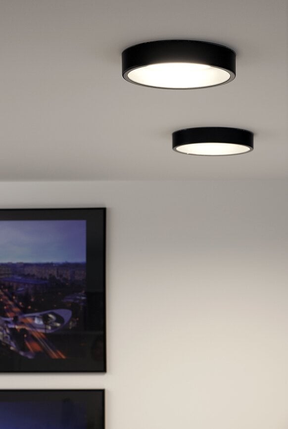 Circle Surface Plafonjera nadgradna LED 4000K HO 45,6 cm bijela prozirna