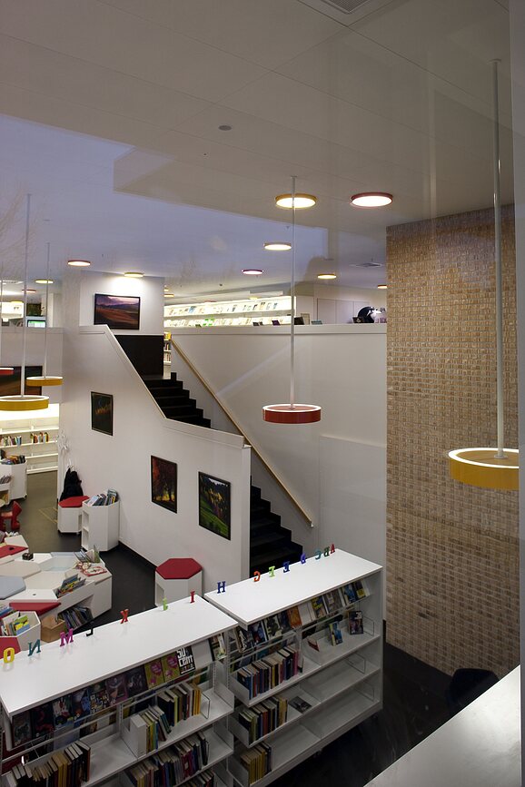 Circle Suspended Κρεμαστό Φωτιστικό LED, 4000K, HO, 45,6 cm, διαφανές, λευκό