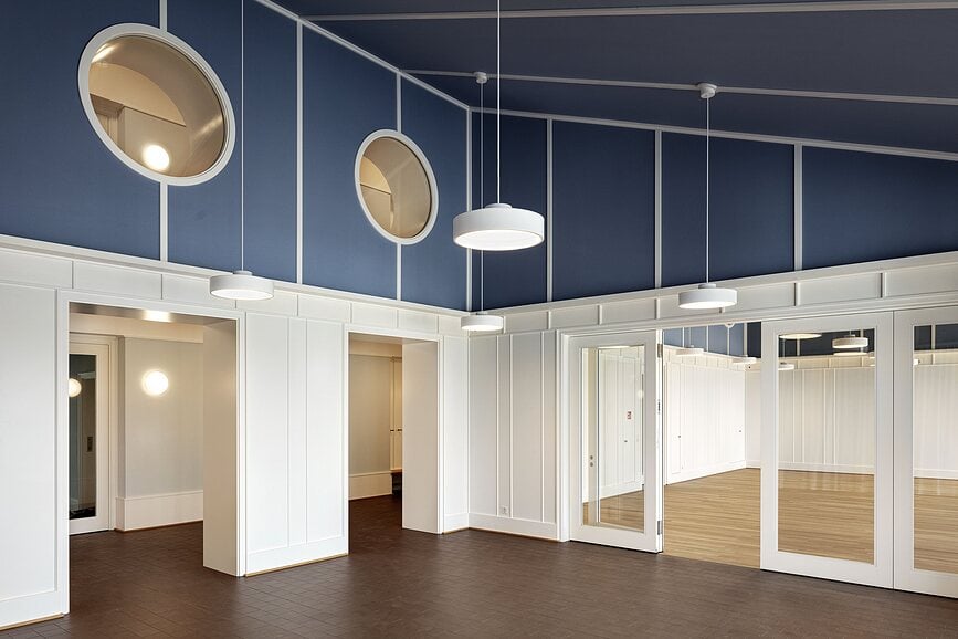 Circle Suspended Viseća Lampa LED 4000K 45,6 cm bijela