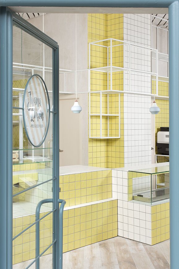 Cirque Viseća Lampa 15 cm žuto-sivo-smeđa