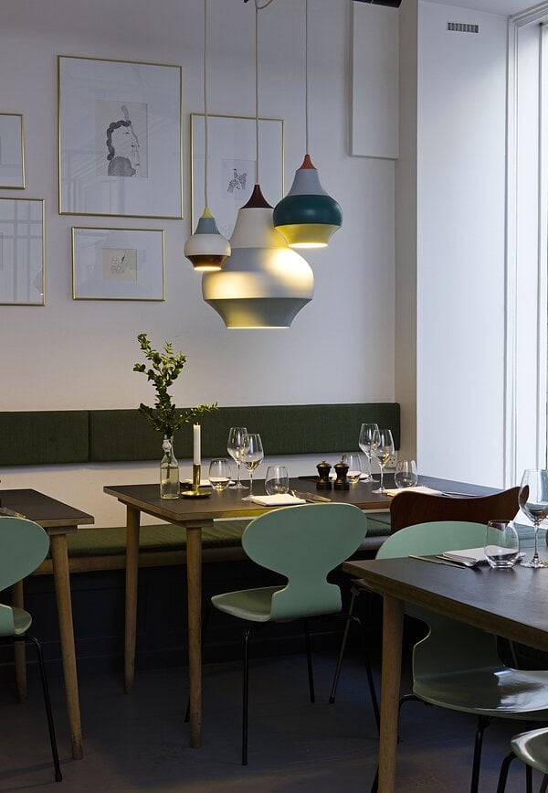 Cirque Lampa viseća 22 cm žuto-sivo-smeđa