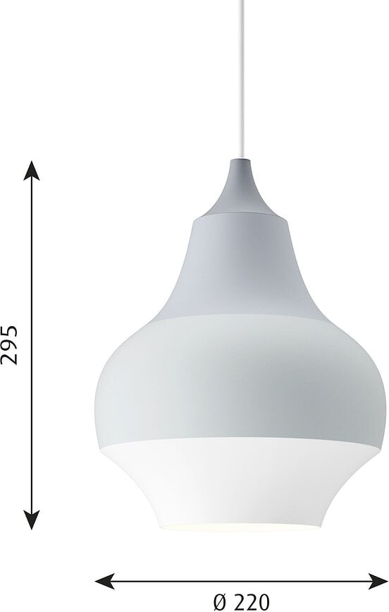 Cirque Lampa viseća 22 cm žuto-sivo-smeđa