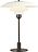 Galda lampa PH balta 33 cm
