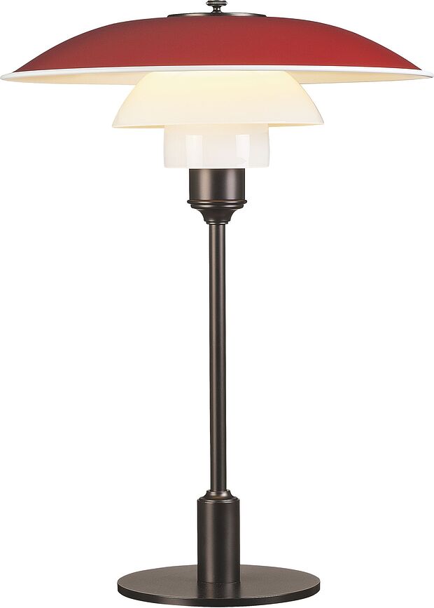 Galda lampa PH sarkana 33 cm