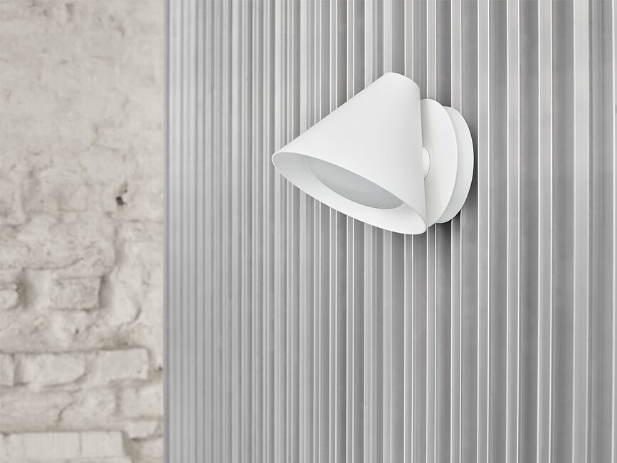 Keglen Applique LED D2W, 2700-2000K, noire