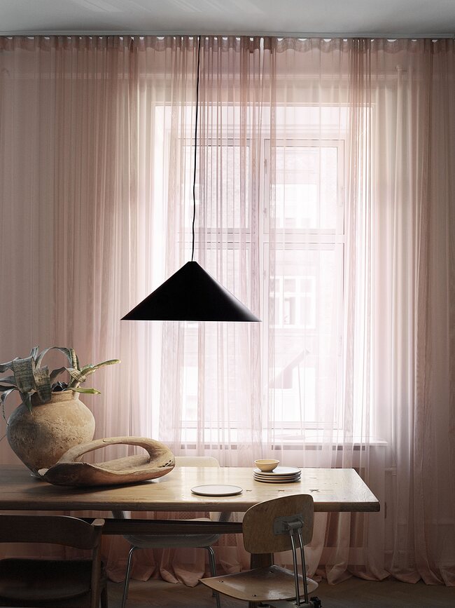 Keglen Lampa viseća LED 2700K 17,5 cm crna Dali upravljanje