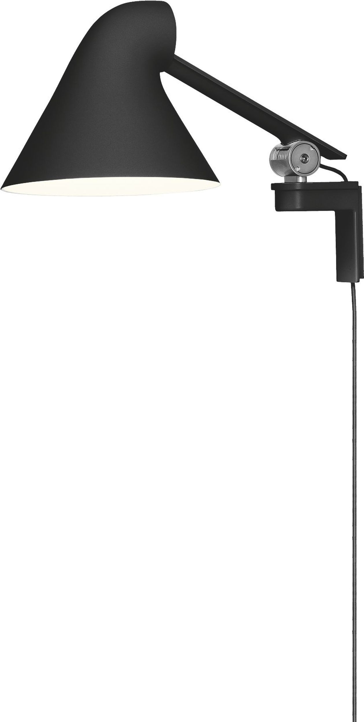 Kinkiet NJP LED 2700 K czarny