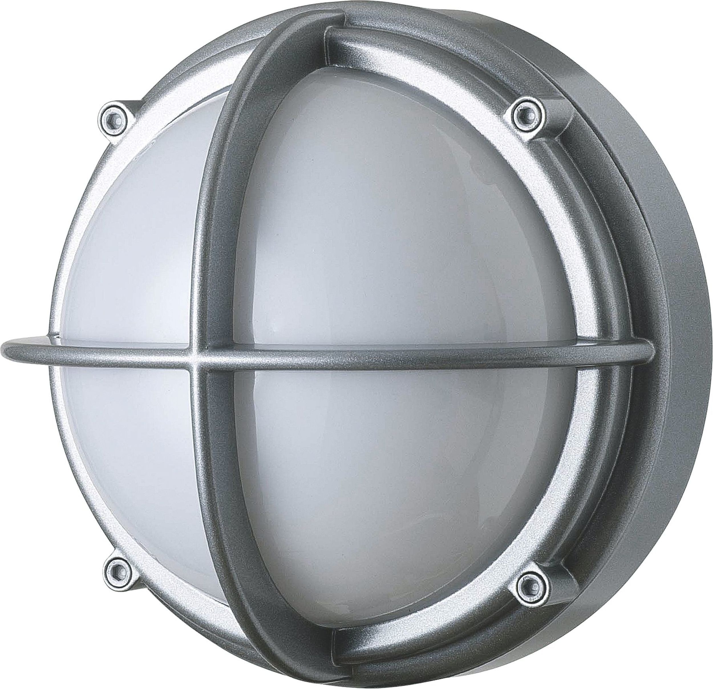 Kinkiet Skot LED 4000K opal z aluminiową ramą