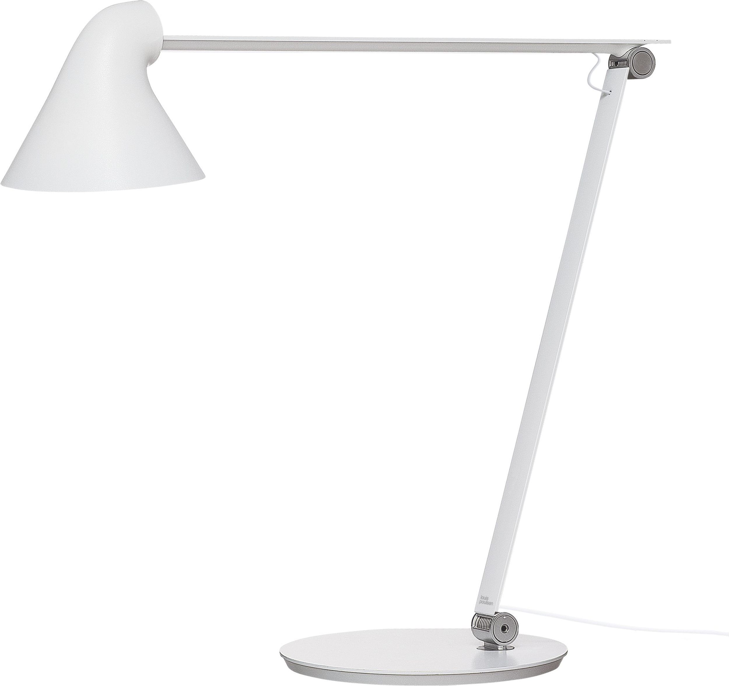Lampa biurkowa NJP LED 2700 K biała