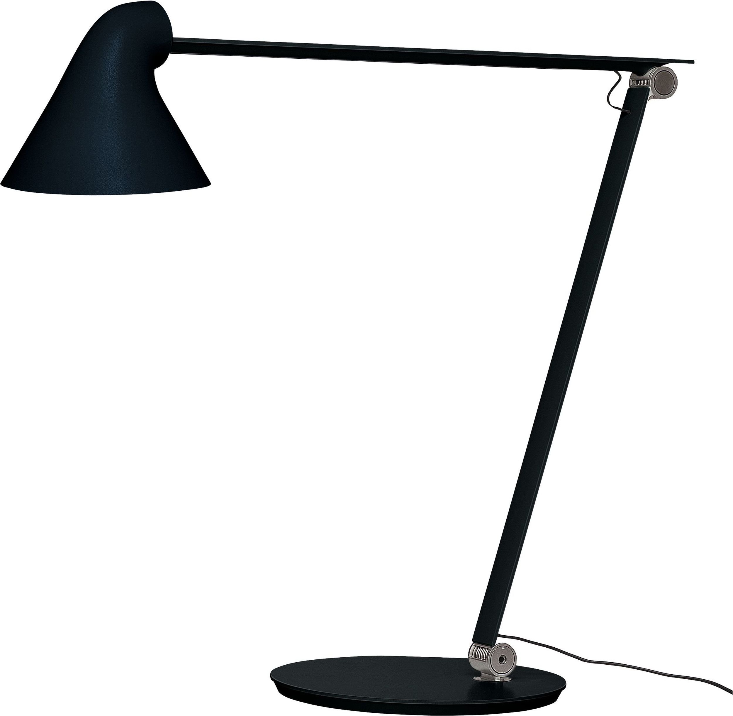 Lampa biurkowa NJP LED 3000 K czarna