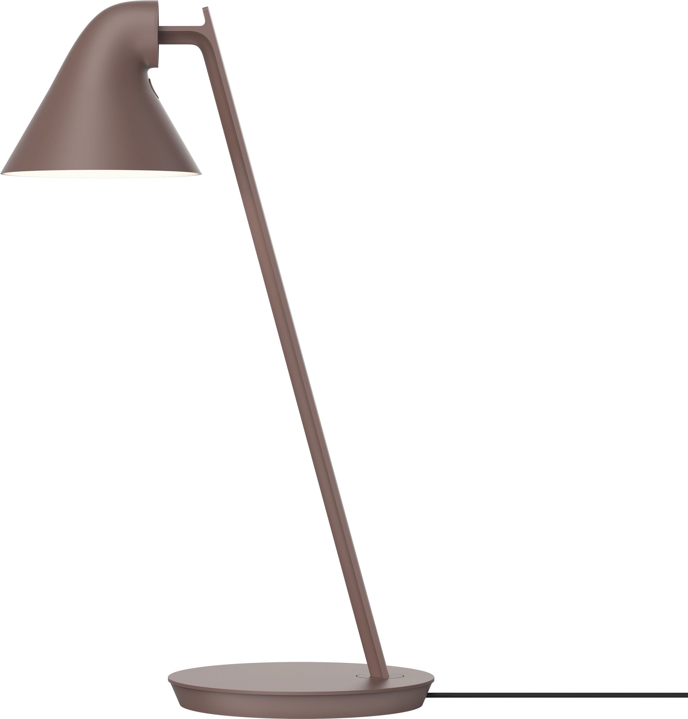 Lampa biurkowa NJP Mini LED 2700 K brązowa