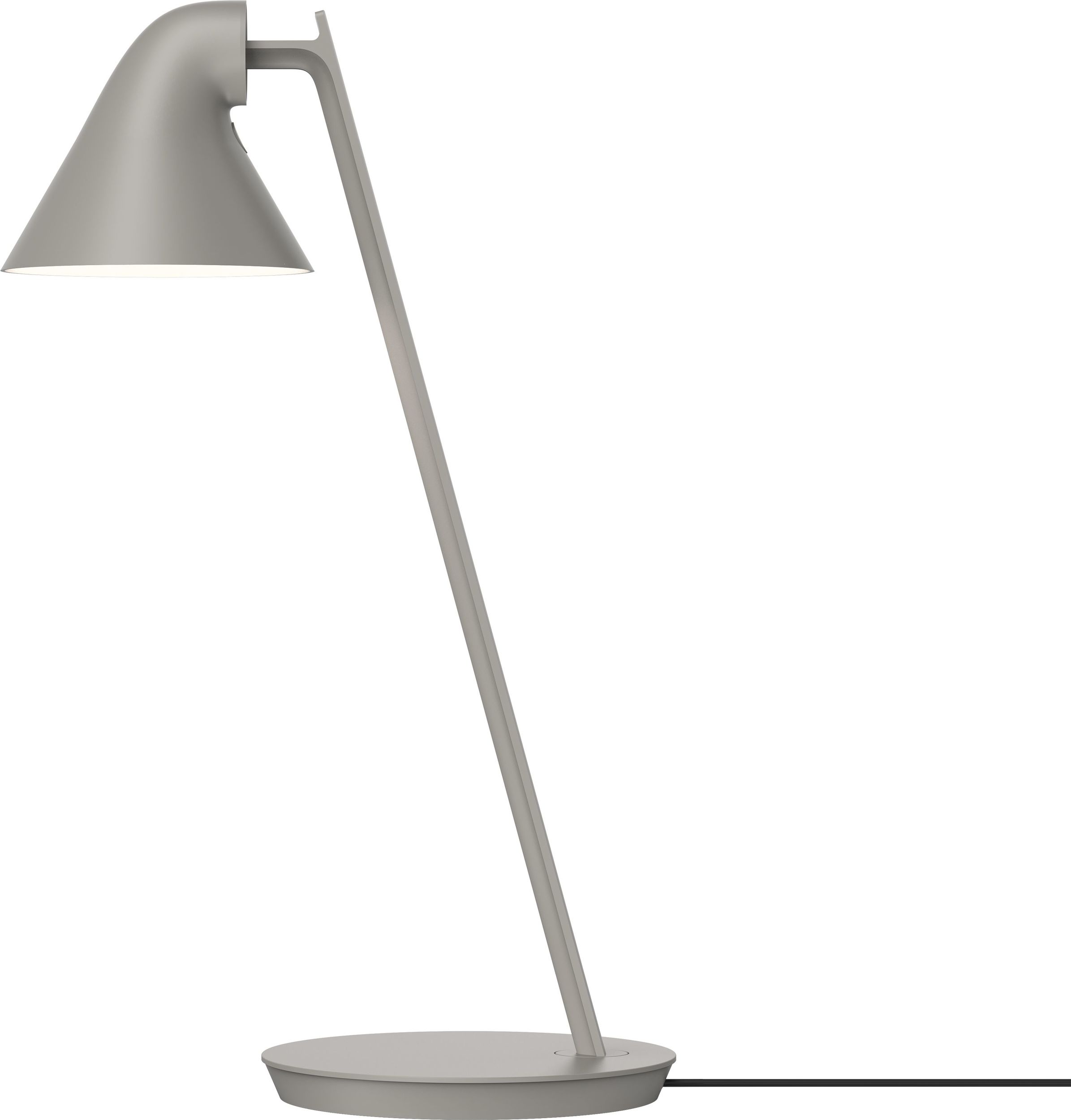 Lampa biurkowa NJP Mini LED 2700 K szara