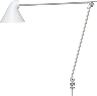 Lampa na pracovný stôl NJP LED 2700 K s nástavcom na dosku, priemer 10 cm