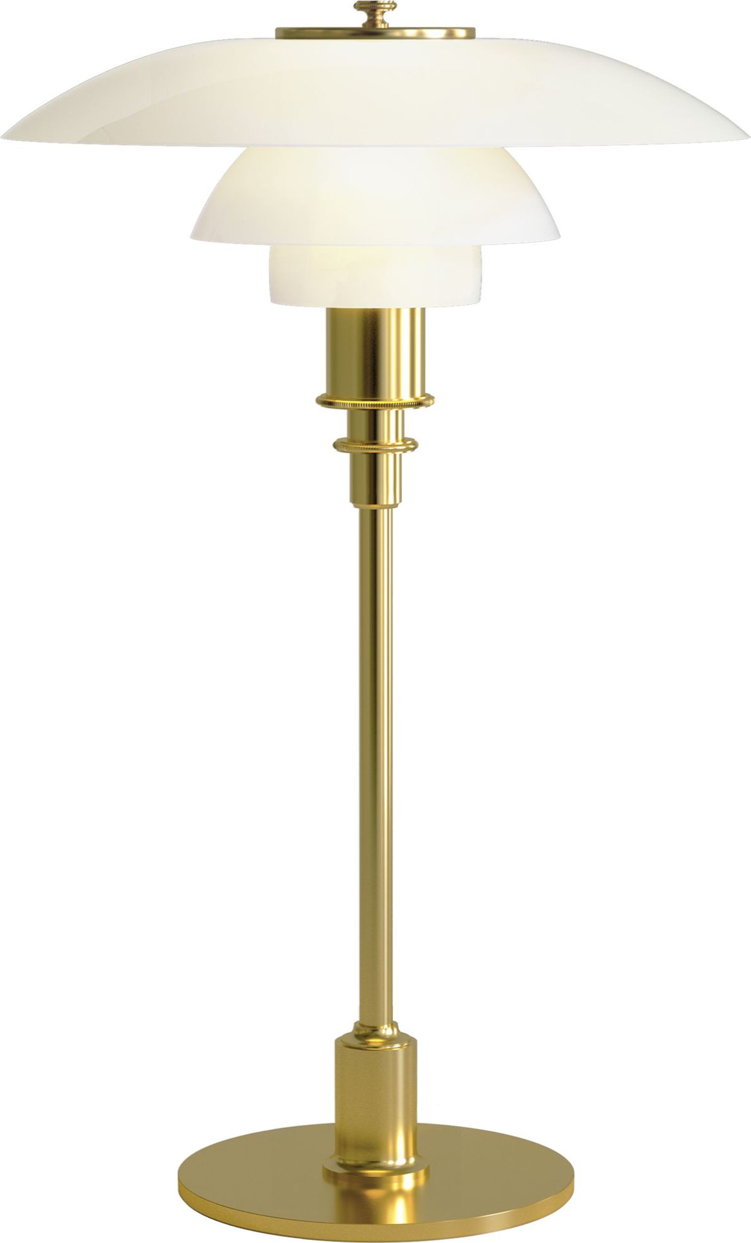 Lampa stołowa PH 28,5 cm mosiądz