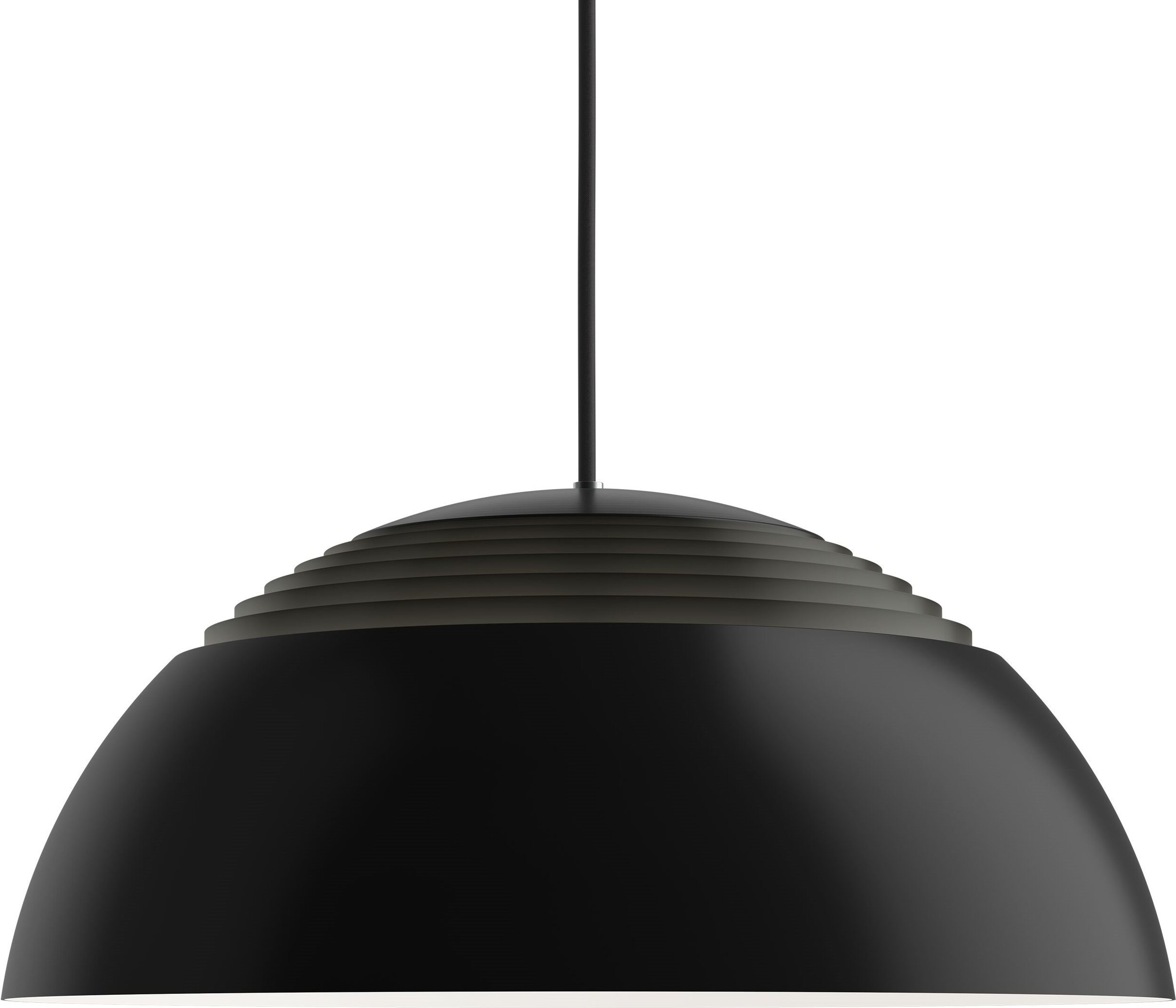 Lampa wisząca AJ Royal LED 2700K 50 cm czarna