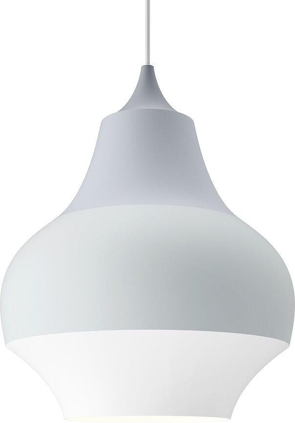 Lampa wisząca Cirque 22 cm szara