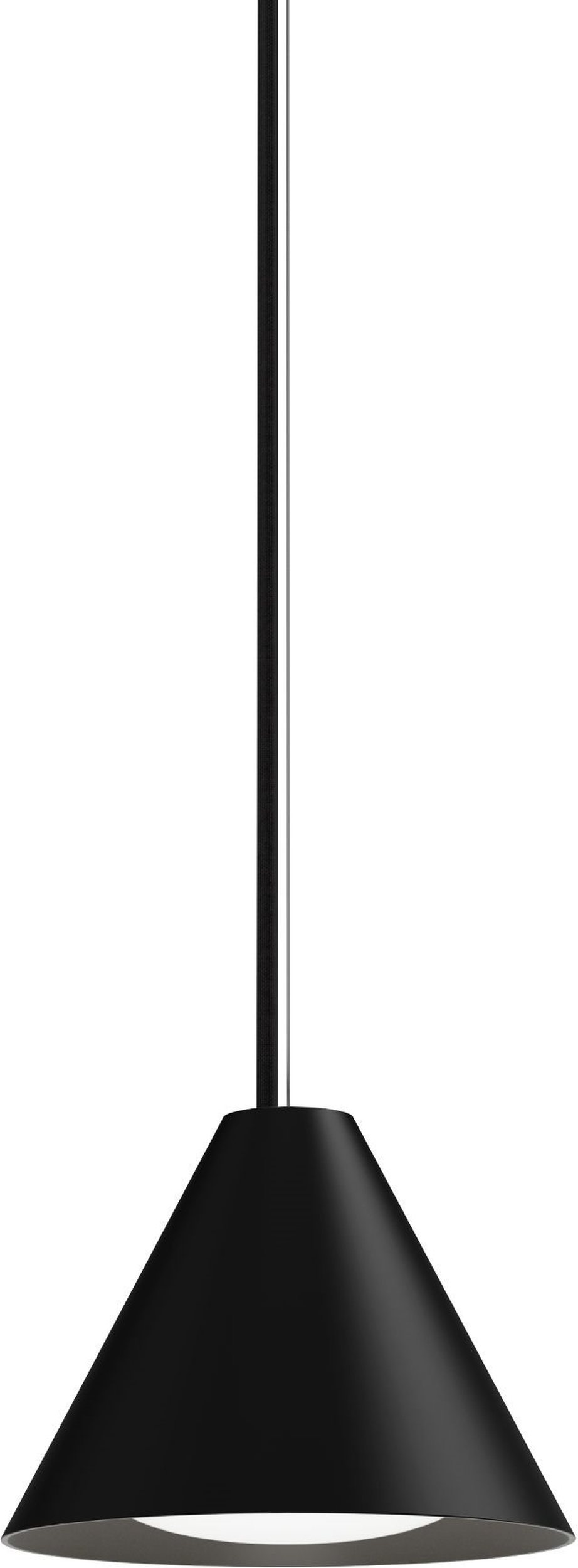 Lampa wisząca Keglen LED 2700K 17,5 cm czarna ściemnianie fazowe Main Dimm