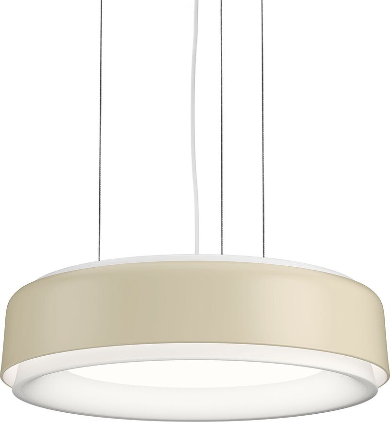 Lampa wisząca LP Grand Suspended LED 3000K 32 cm szampańska ściemnianie fazowe Main Dimm