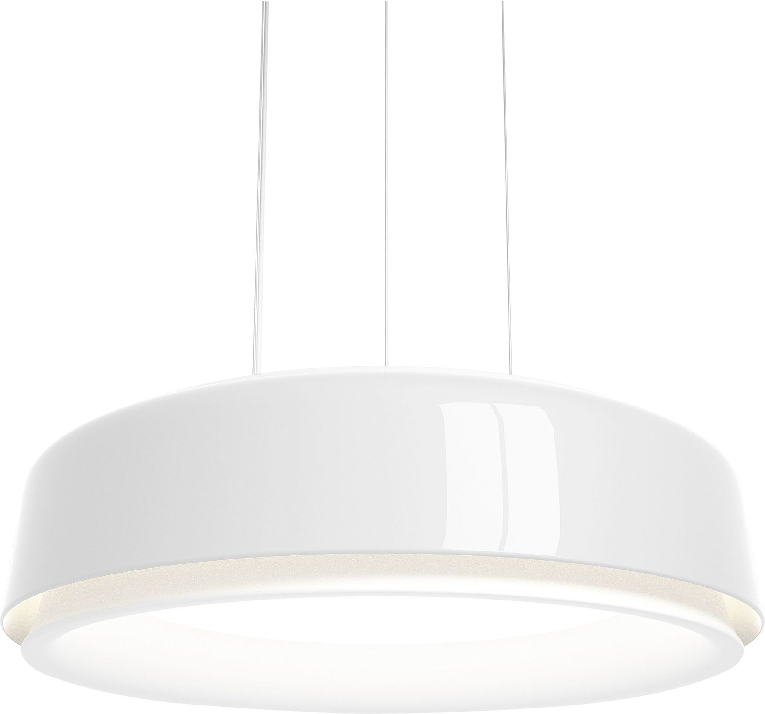 Lampa wisząca LP Grand Suspended LED 3000K 58 cm biała sterowanie oświetleniem Dali