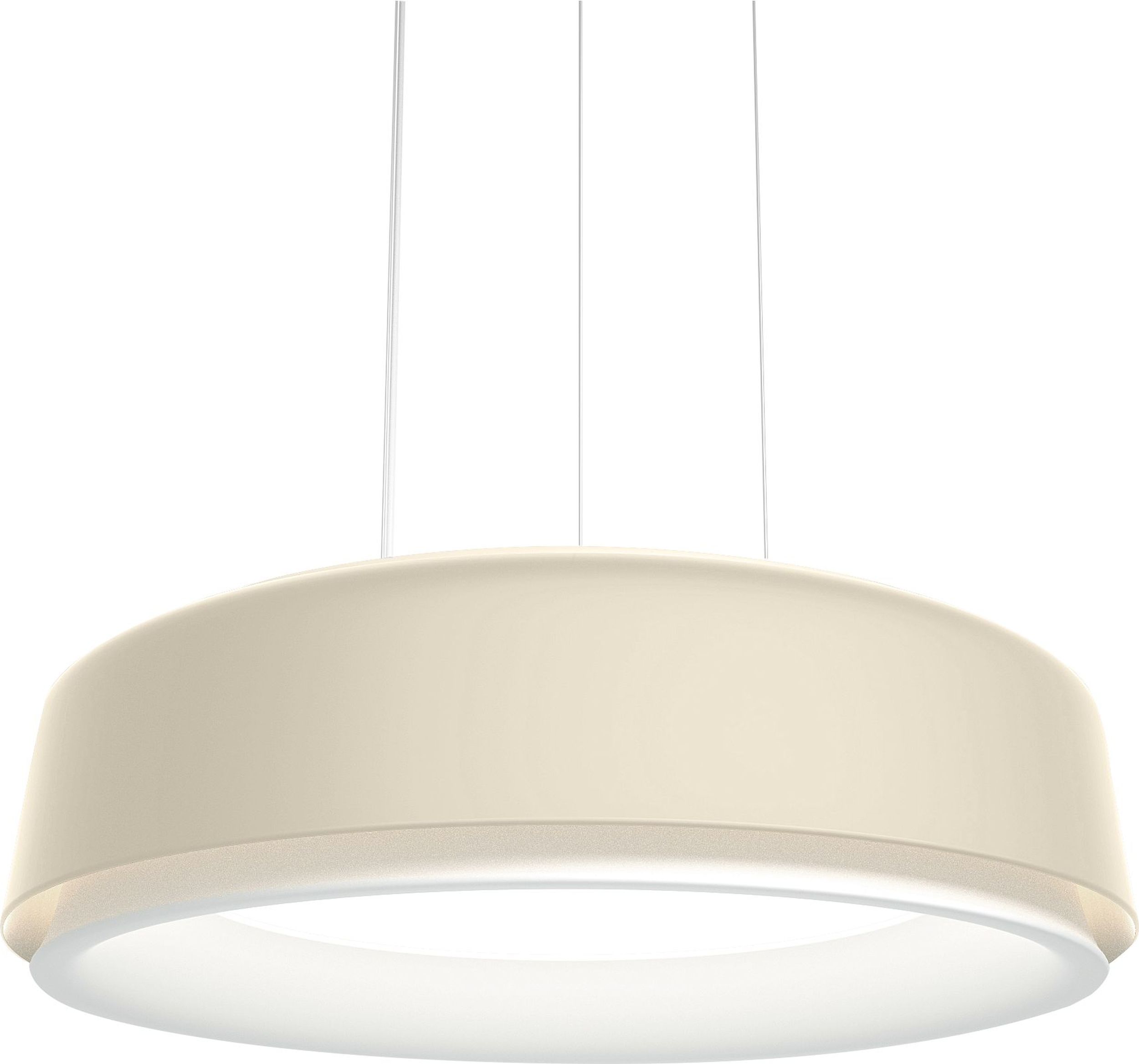 Lampa wisząca LP Grand Suspended LED 3000K 58 cm szampańska sterowanie oświetleniem Dali