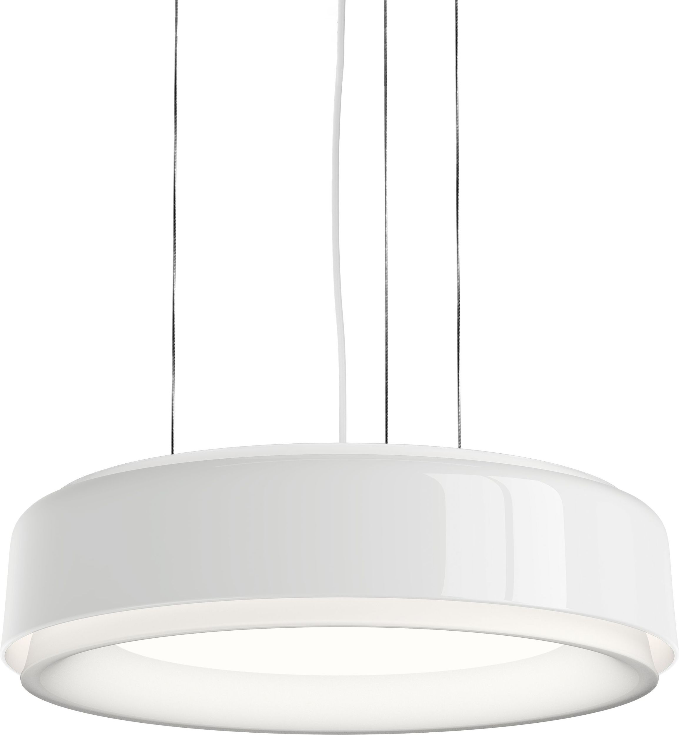 Lampa wisząca LP Grand Suspended LED 4000K 32 cm biała sterowanie oświetleniem Dali