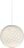 Lampa wisząca Patera LED 2700 K 45 cm