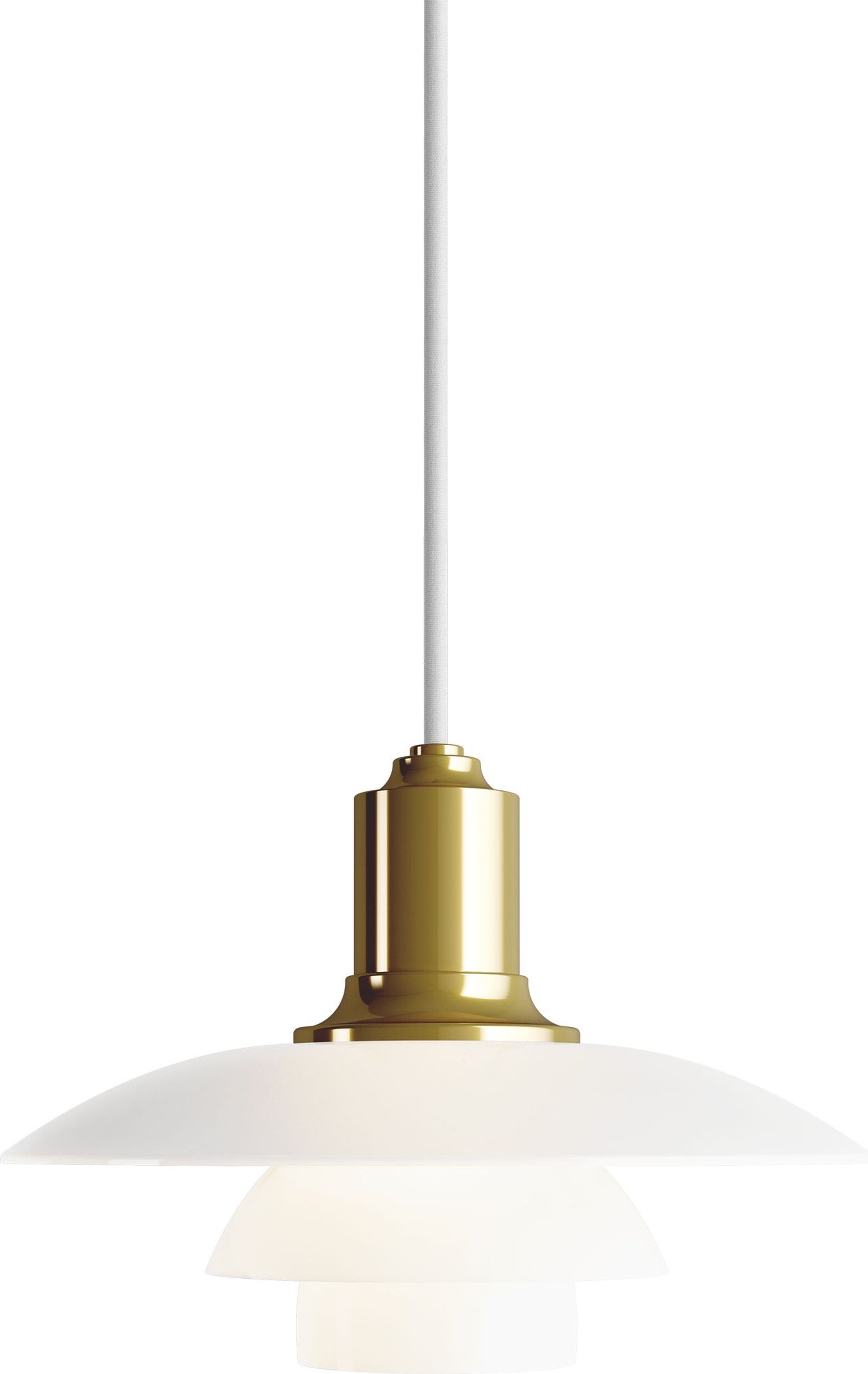 Lampa wisząca PH 20 cm mosiądz
