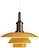 Lampa wisząca PH 33 cm żółta