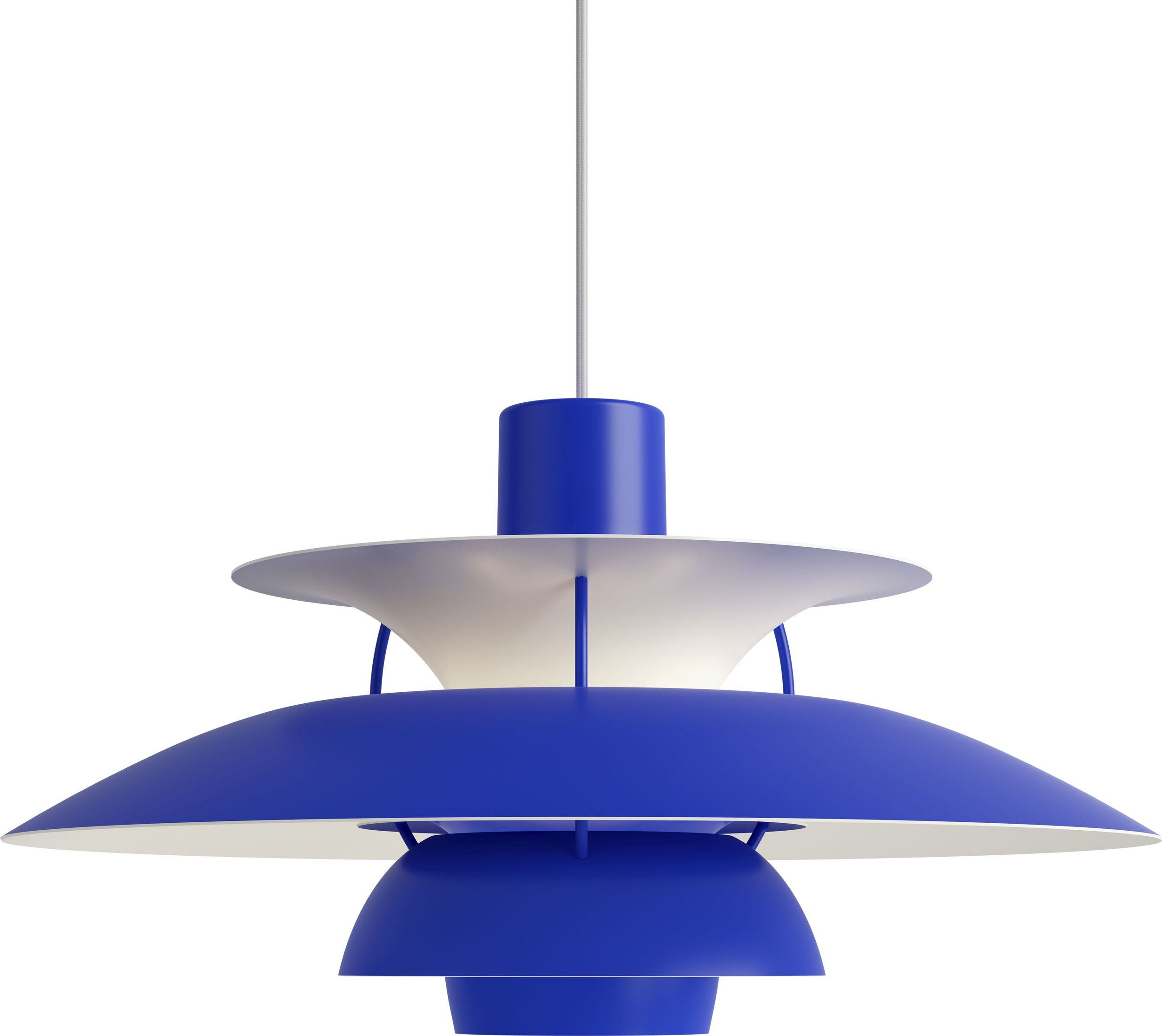 Lampa wisząca PH 50 cm niebieska