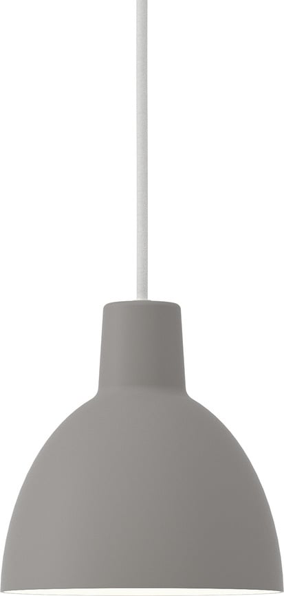 Lampa wisząca Toldbod 17 cm jasnoszara
