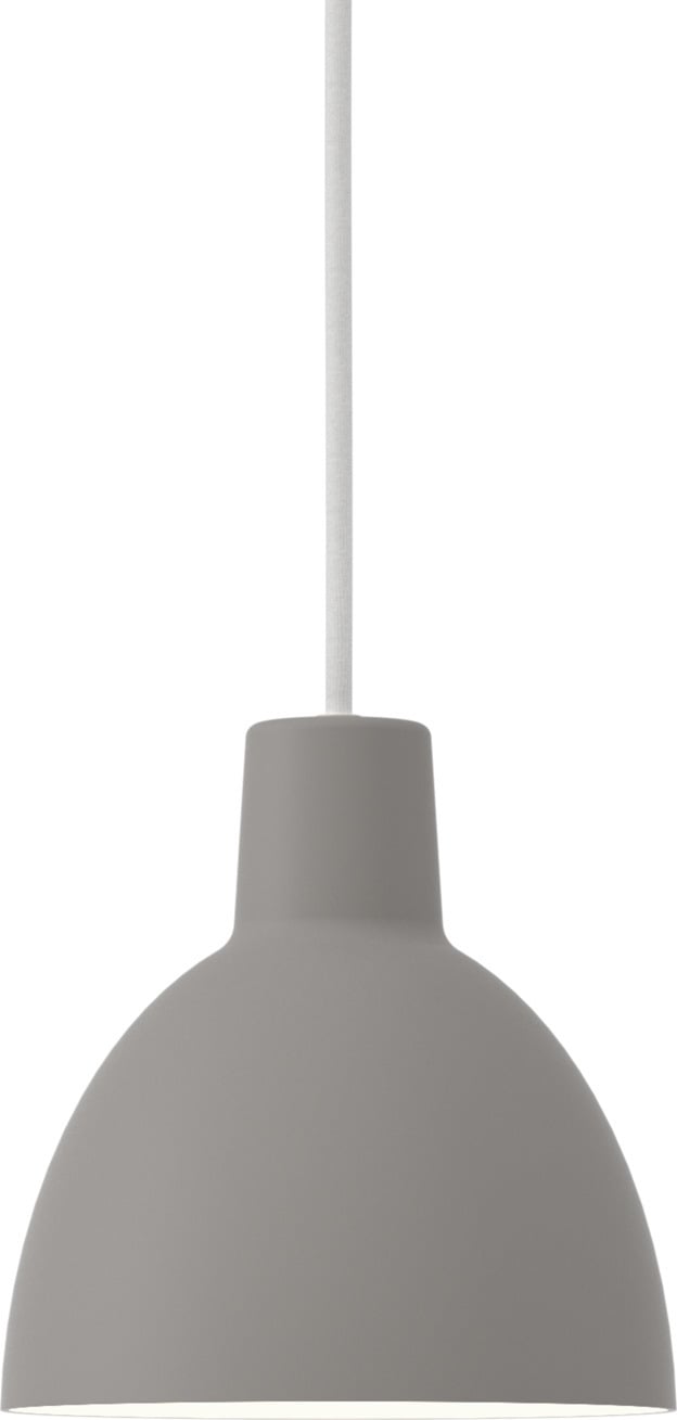 Lampa wisząca Toldbod 17 cm jasnoszara