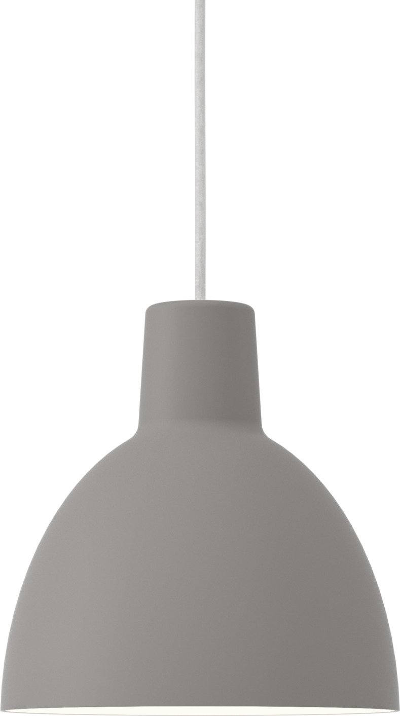 Lampa wisząca Toldbod 25 cm jasnoszara