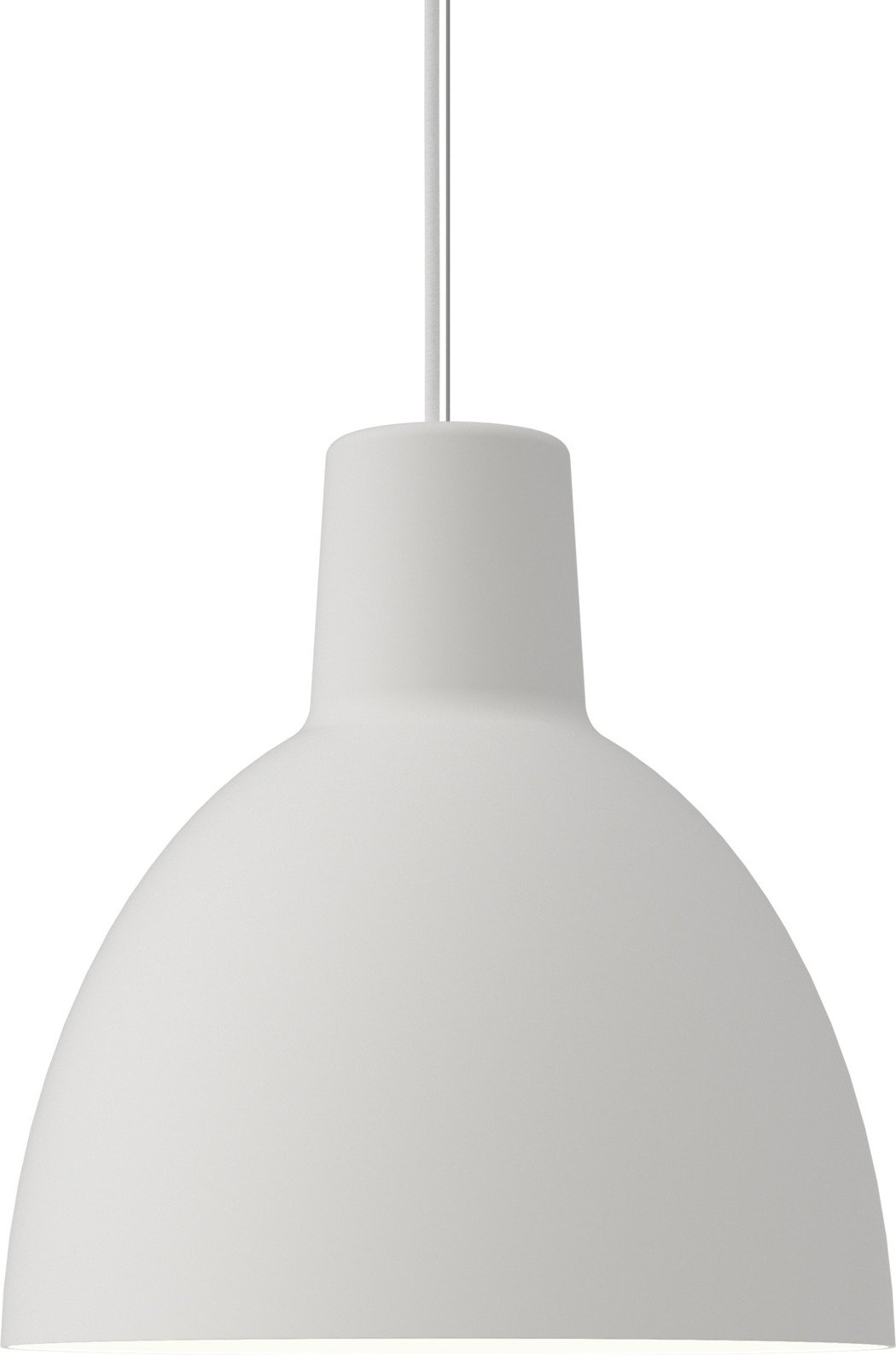 Lampa wisząca Toldbod 40 cm biała