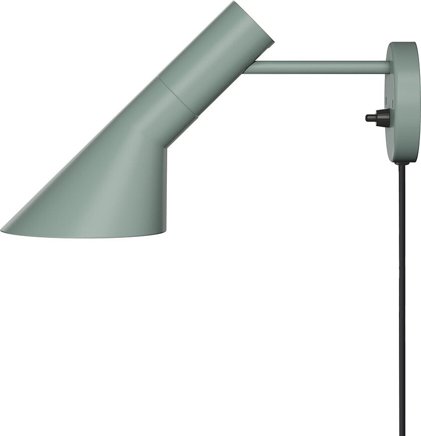 Lampada da muro AJ verde spenta