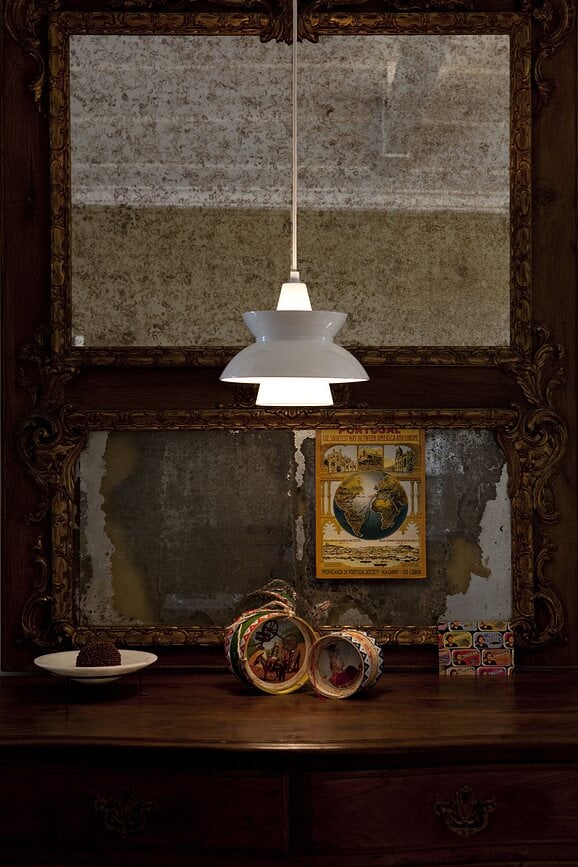 Lámpara Colgante de acero Doo-Wop