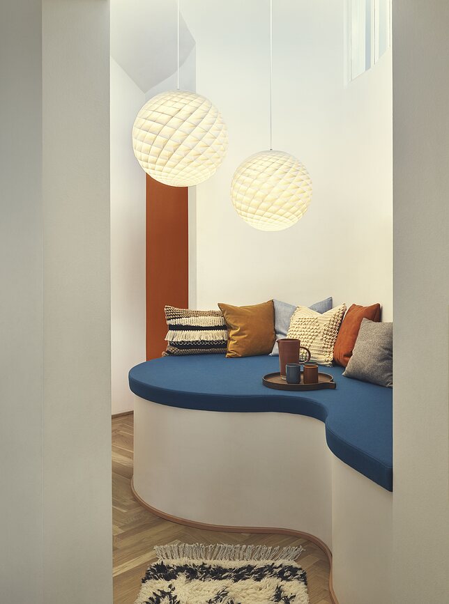 Lámpara colgante LED Patera, 45 cm, 3000 K