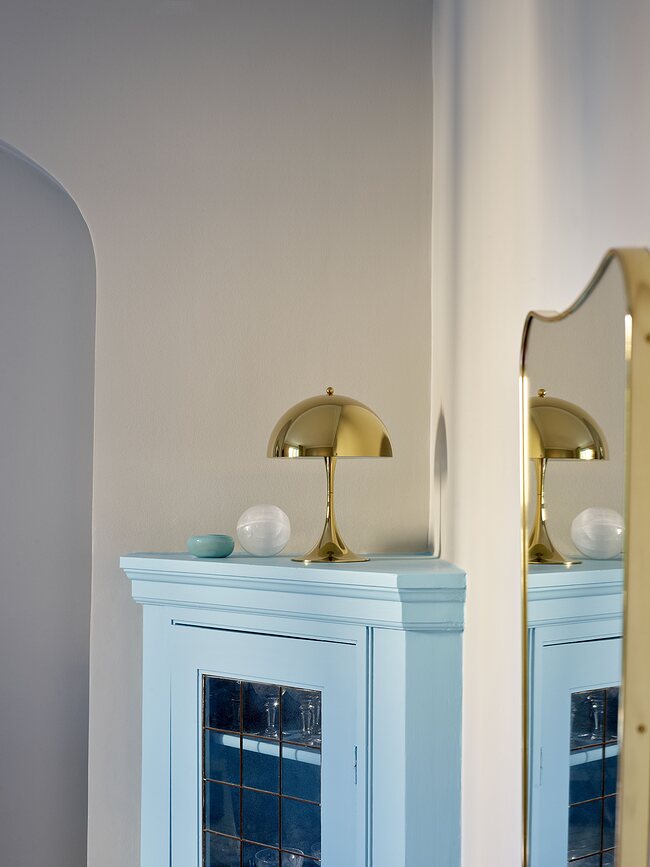 Lámpara de Mesa Panthella 320, blanca