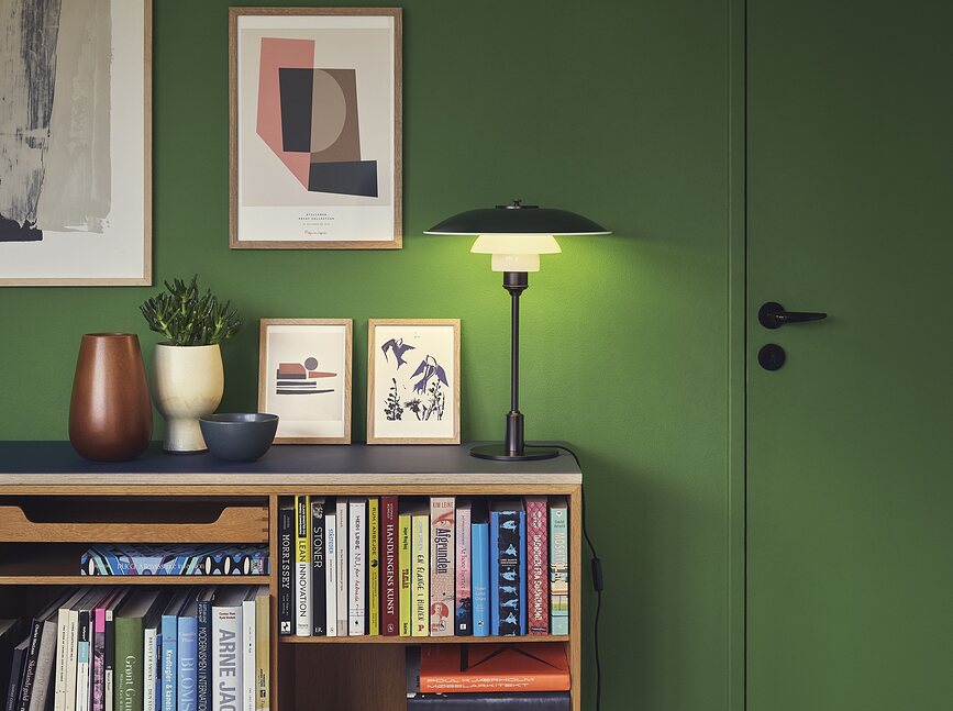 Lámpara de Mesa PH, 33 cm, amarilla