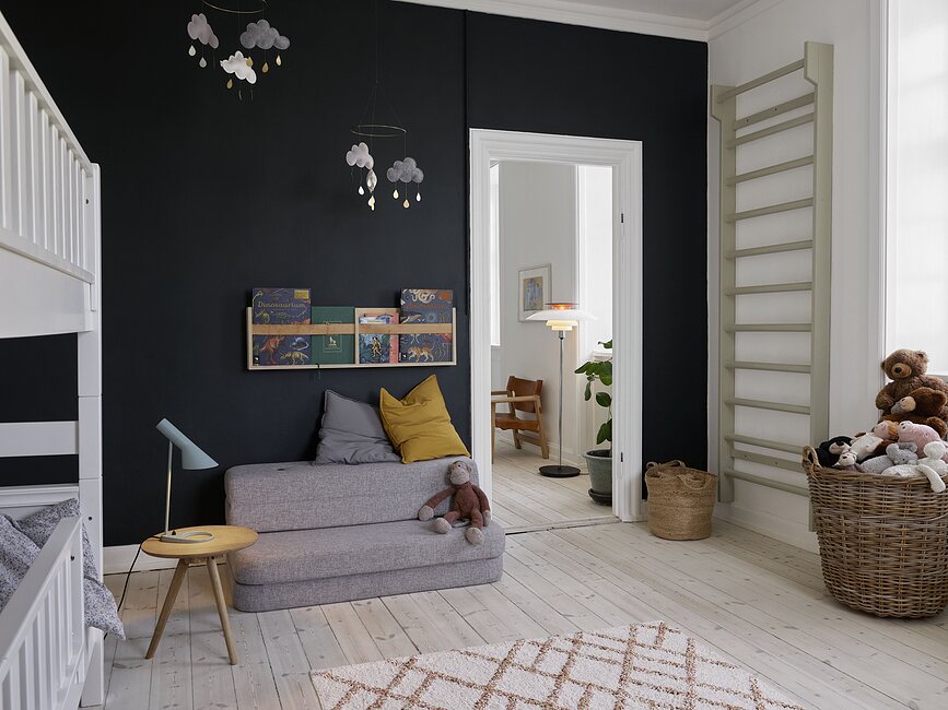 Lámpara de Pie AJ, verde apagado