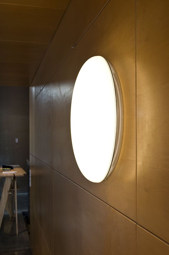 Plafón o Aplique LED Silverback, 3000K, 44 cm, con control de iluminación Dali