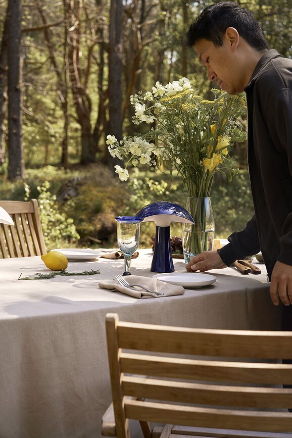 Lámpara inalámbrica Rumee, gris