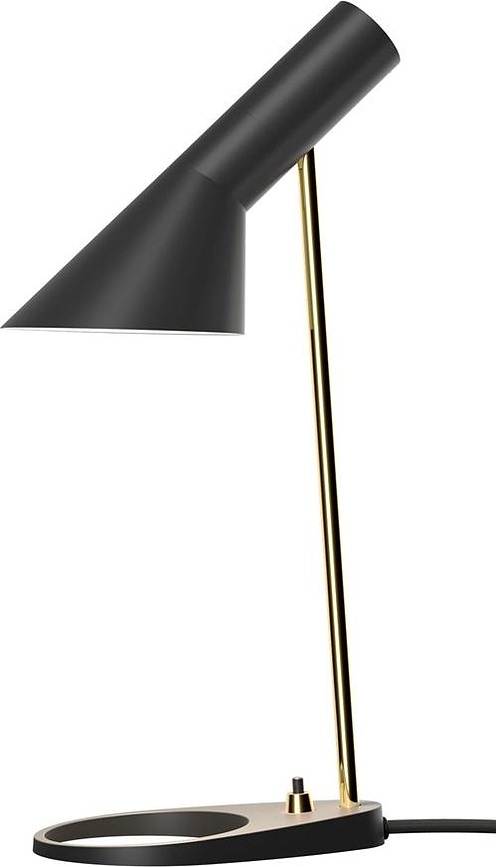 Lampe til bord AJ Mini sort-guld