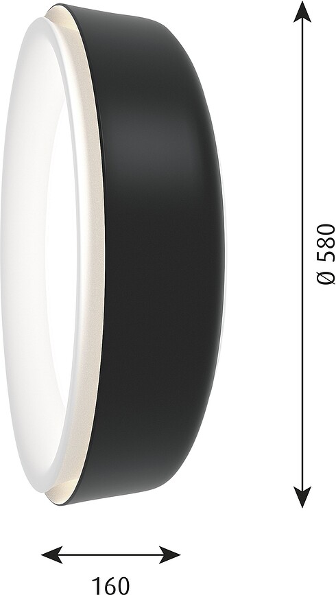 LP Grand Απλίκα LED, 3000K, λευκό, έλεγχος Dali