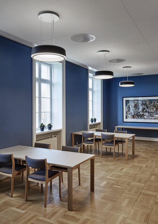 LP Grand Suspended Suspension LED, 4000K, Ø 32 cm, noire, dimmable par coupure de phase