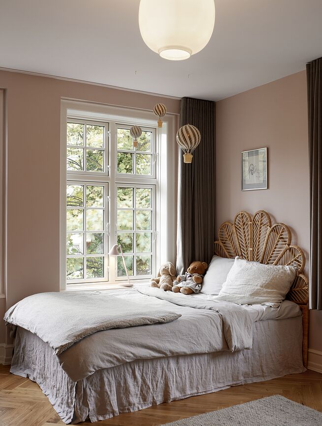 NJP Mini Επιτραπέζιο Φωτιστικό LED, 2700 K, ανοιχτό ροζ